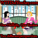 WTF Did You Say? : One Hillbilly. One Yankee. Two different perspectives.