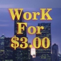 Work for only 3 Dollars ..with a twist : WF3D, New Twist, Earn Online, TEAMWORK