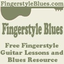 Fingerstyle Blues : Free Fingerstyle Guitar Lessons. The Blues Resource. 