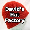 David's Hat Factory : Handknit and crocheted caps by David.