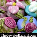 The Jeweled Lizard Lampwork Beads : Lampwork Beads and Jewelry