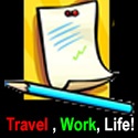 I travel to work... : 