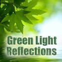 Green Light Reflections : Everything Green...