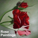 Rose Art and Flower Art Paintings : Created Rose and Flower Paintings