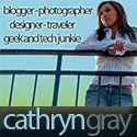Cathryn Gray : Blogger, photographer, and designer, who loves Apple products and interesting tidbits