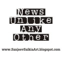 NEWS UNLIKE ANY OTHER : Where news headlines turn into abstract art! 