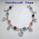 Handicraft  Page : beads, paper flowers, smocking, 