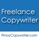 Pinoy Copywriter : Copywriting, Blog Writing and SEO