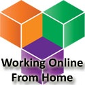 Working Online From Home : 