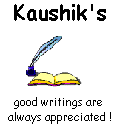 Kaushik's : 