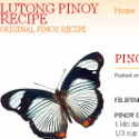 LUTONG PINOY RECIPE : 