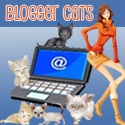 Blogger Cats : Yes.. these cats blog!