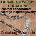 Papaver Jewelry Creations : Custom vintage inspired jewelry collections