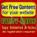 Free Content For Your Website : Copy it, Publish it, Distribute it, Enjoy it