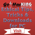 Go4HacKING : Ethical Tips & Tricks for your PC