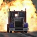Truck Photos : Run over by a Big Truck