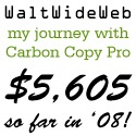 Walt Wide Web : my journey with Carbon Copy Pro