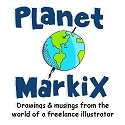 Planet Markix : Whimsical Freelance Illustration