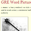 GRE Words Pictures : 