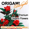1st Year Anniversary Wedding Gift - Origami Flower Gift : 