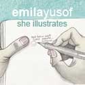 Emila's Illustrated Blog : Exuberant Expressions by Emila
