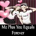 Me Plus You Equals Forever : our God-written love story