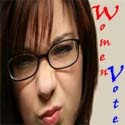 Women Vote : women issues, politics, women interest