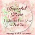 Graceful Rose : Romantic Hand Painted Home Decor