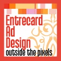 Outside The Pixels : Entrecard Ad Design