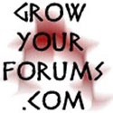 Grow Your Forums : Educating people on forums and how to be a better admin/member/user