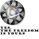 Yes,the freedom is yours : 