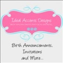 Ideal Accents Designs : Baby Announcements, Invitations and more...