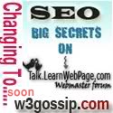 SEO big Secrets in : Talk.LearnWebPage.com