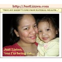 Just Lizz : Just listen, coz I'm being me