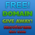 Movie Forum = FREE Domain Giveaway! : 