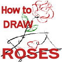 How to draw a simple rose : Enjoy drawing roses