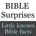 Bible Surprises : Things you never knew about the Bible