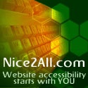 Nice2All : Website accessibility starts with YOU
