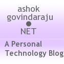 ashokgovindaraju.net : Ashok's Personal Technology Blog