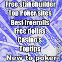 TexasHoldem freerolls links : New to poker