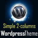 Simple 2-Columns Free Wordpress Theme : wordpress, themes, wp theme