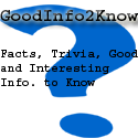 GoodInfo2know : Facts, Trivia, Good and Interesting Information you need to know