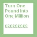 Turn One Pound Into One Million : how to earn money online