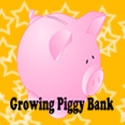 Growing Piggy Bank : Saving Money is Easy