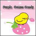 Purple Cotton Candy : 