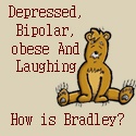 How is Bradley? : Just a guy sharing the wacky world of bipolar disorder, the humbling experience of getting in shape and some random thoughts sprinkled in.