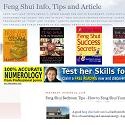 feng shui information. : Feng shui (say "fung shway"), often called the art of placement