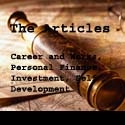 The Articles : Career and Works, Personal Finance, Investment, Self Development