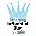 The Top 10 Emerging Influential Blogs 2008 : Blogs that are making a difference in 2008.