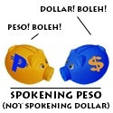 Spokening Peso : Not Spokening Dollar